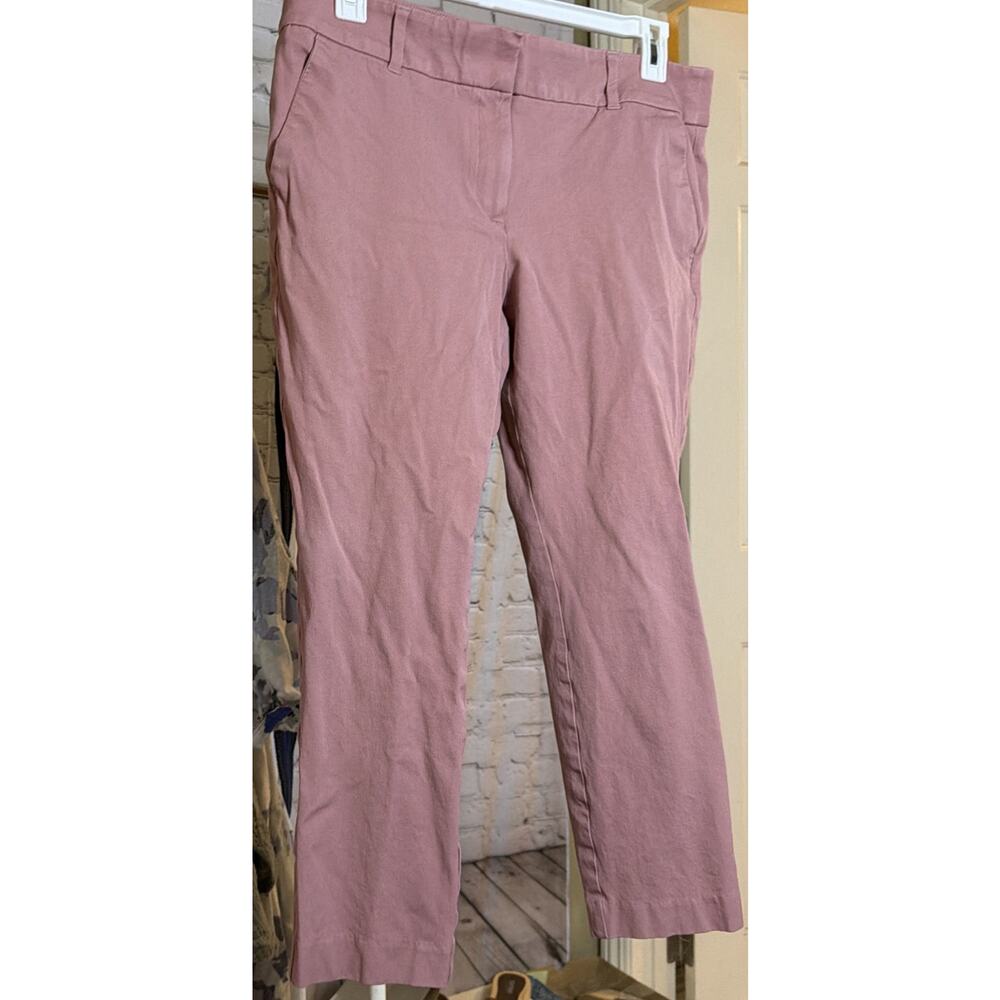 Loft Modern Skinny Ankle Pants Dusty Rose Women’s 14